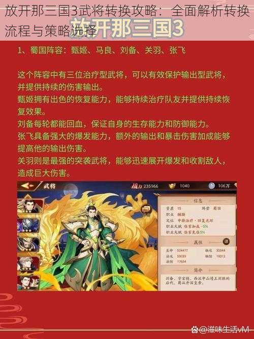 放开那三国3武将转换攻略：全面解析转换流程与策略选择