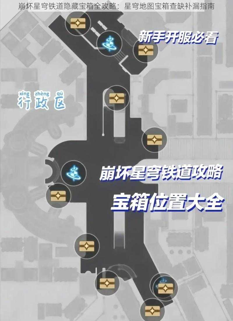 崩坏星穹铁道隐藏宝箱全攻略：星穹地图宝箱查缺补漏指南